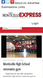 Mobile Screenshot of monticelloexpress.com